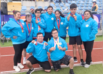 Jóvenes de Hijuelas logran medallas de oro en clasificatorio a las Olimpiadas Especiales