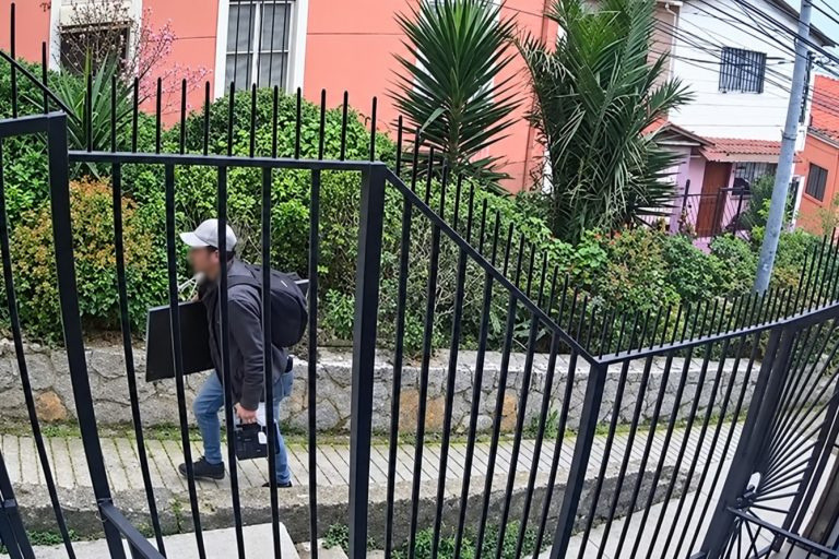 Imágenes fueron clave para identificar a sospechoso de robo en vivienda de Valparaíso