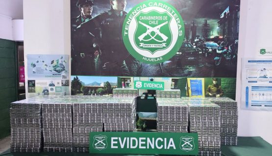 Nogales: Incautan casi 4 mil cajetillas de cigarro de contrabando en bus