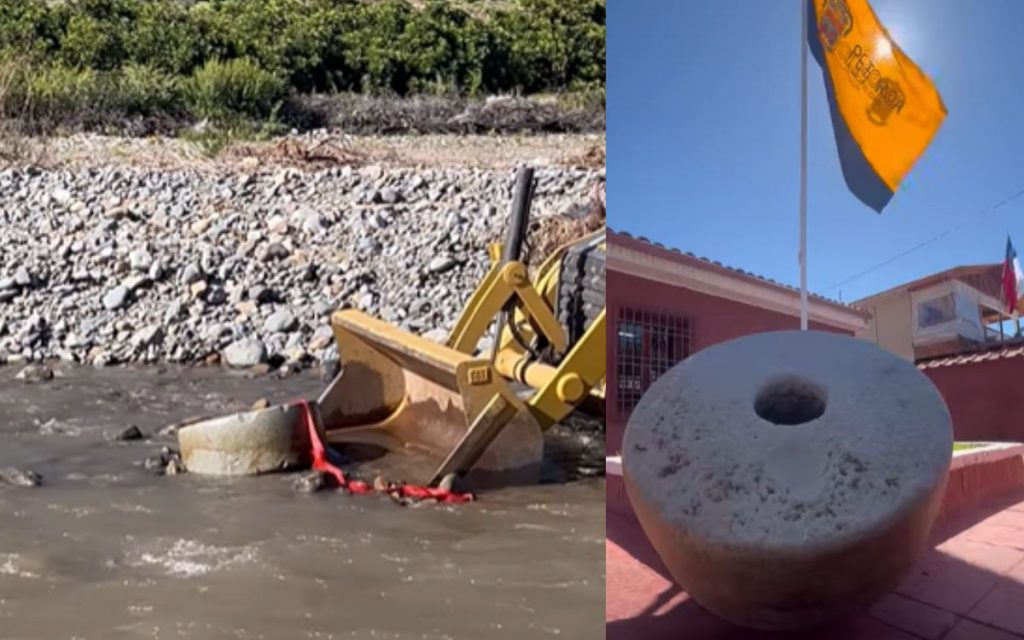 Petorca: Recuperan piedra de trapiche usada en la minería del siglo XVIII