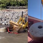 Petorca: Recuperan piedra de trapiche usada en la minería del siglo XVIII