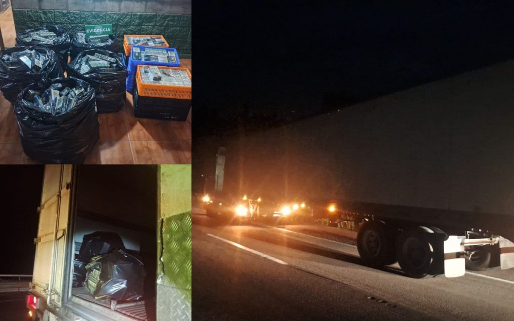 Camión llevaba 710 cartones de cigarrillos de contrabando en Longotoma