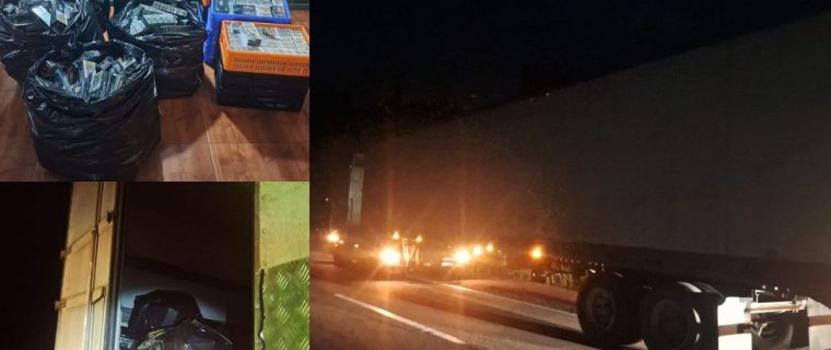 Camión llevaba 710 cartones de cigarrillos de contrabando en Longotoma