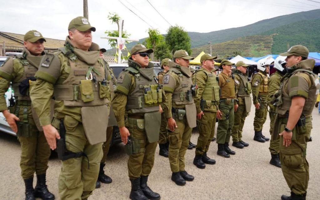 Despliegue policial en la provincia de Petorca deja 24 detenidos