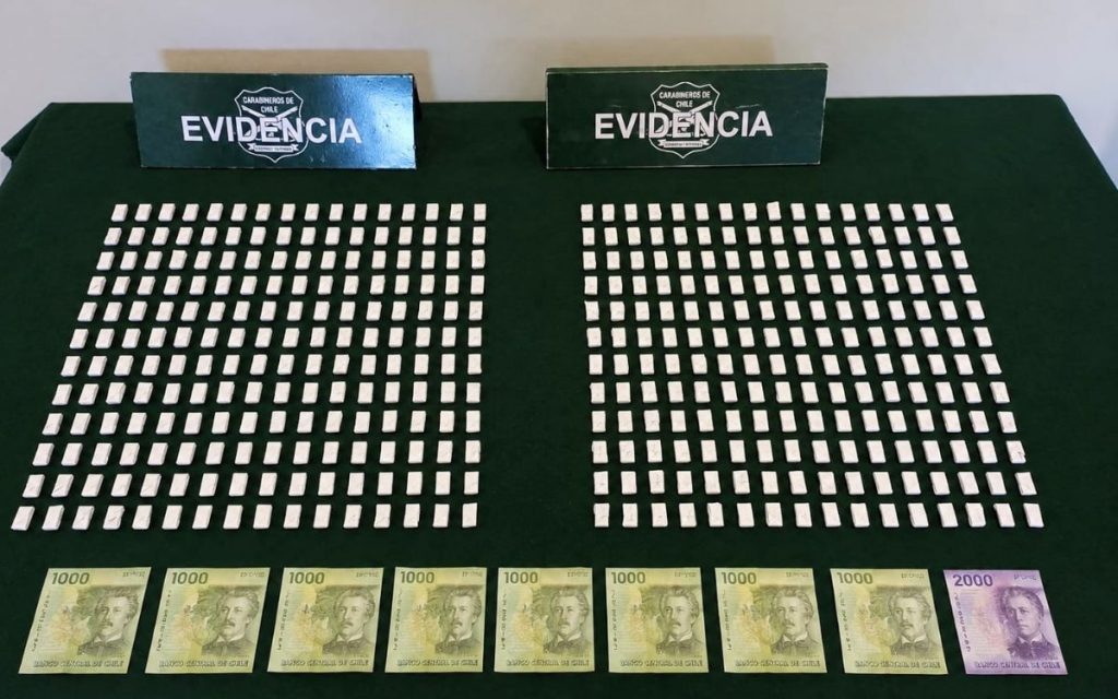 La Ligua: Arrestan a tres personas e incautan 345 papelillos con pasta base