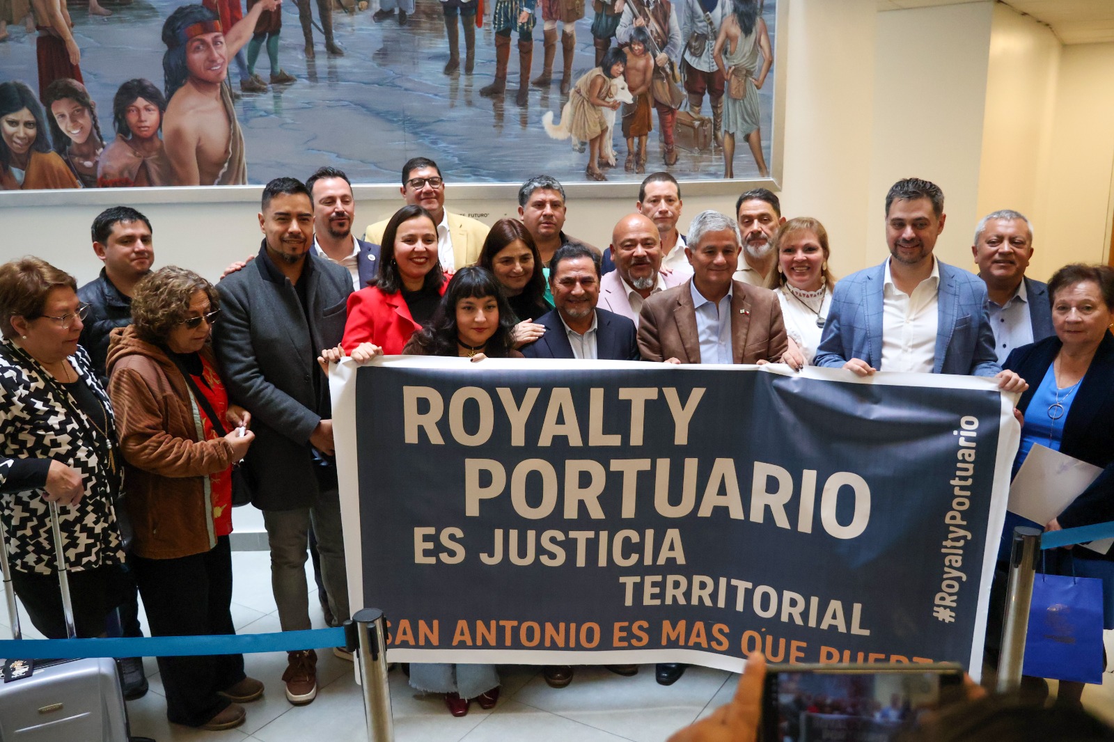 Alcalde Rolando Silva respalda agenda conjunta para impulsar Royalty Portuario