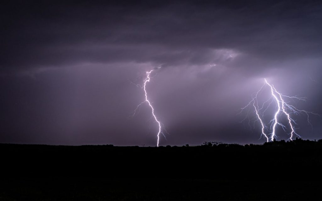 Se espera lluvia, tormentas eléctricas y granizos en la Región de Valparaíso