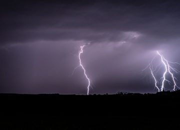 Se espera lluvia, tormentas eléctricas y granizos en la Región de Valparaíso