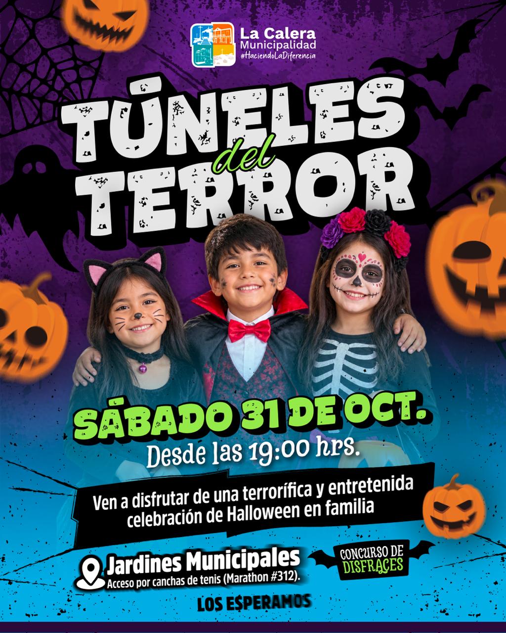 Túneles del terror llegan a La Calera con entrada liberada