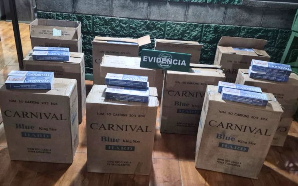 [VIDEO] Incautan 220 mil cajetillas de cigarros de contrabando en la Ruta 5 Norte